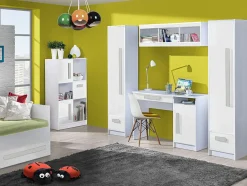 Reol Merevari 101 (Hvid + Glansfuld hvid + Grå)