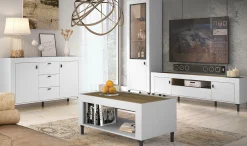 Reol Mormavu 104 (Mat hvid)