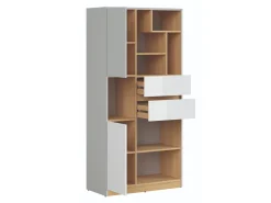 Reol Nuevaru 107 (Glansfuld hvid)