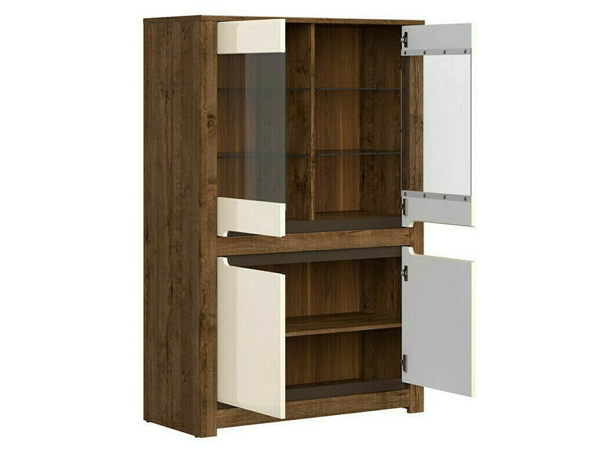 Reol Ophevaru 107 (Glossy cream + April egetræ)