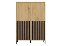 Reol Orlsone 104 (Artisan eg + Sort)