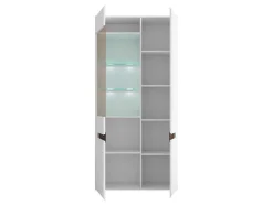 Reol Serveso 114 (Hvid + Glansfuld hvid)