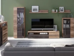 Reol Sorciro 104 (Nød + Mørk eg)