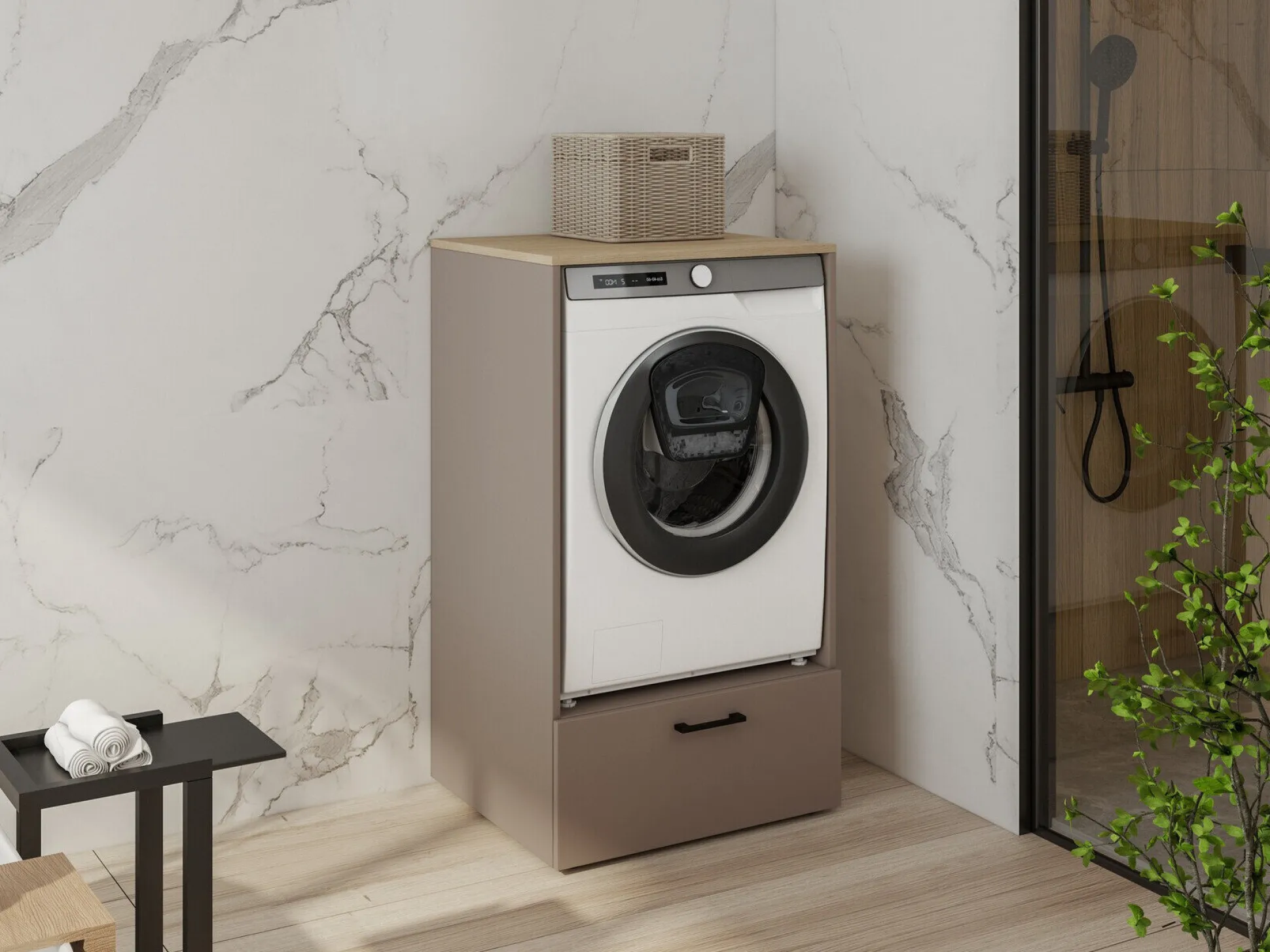 Reol til badeværelse Austin 335