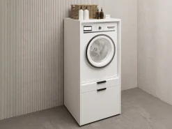 Reol til badeværelse Austin 376 (Hvid)