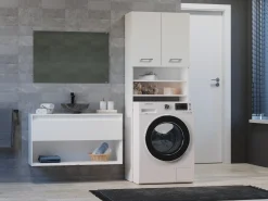 Reol til badeværelse Balelbo 104 (Hvid)