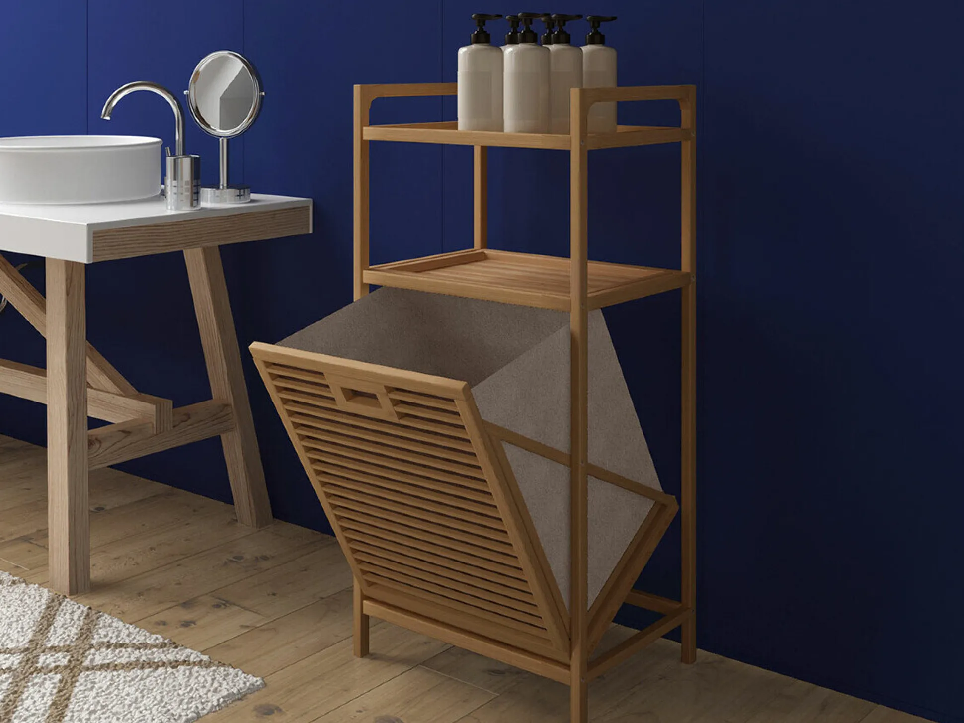 Reol til badeværelse Structes