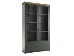 Reol Tolnue 102 (Mørkegrøn + Lefkas eg)