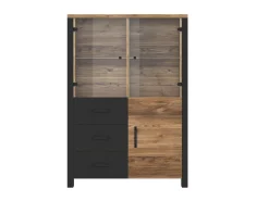 Reol Tornua 105 (Mørk gran + Mat sort)