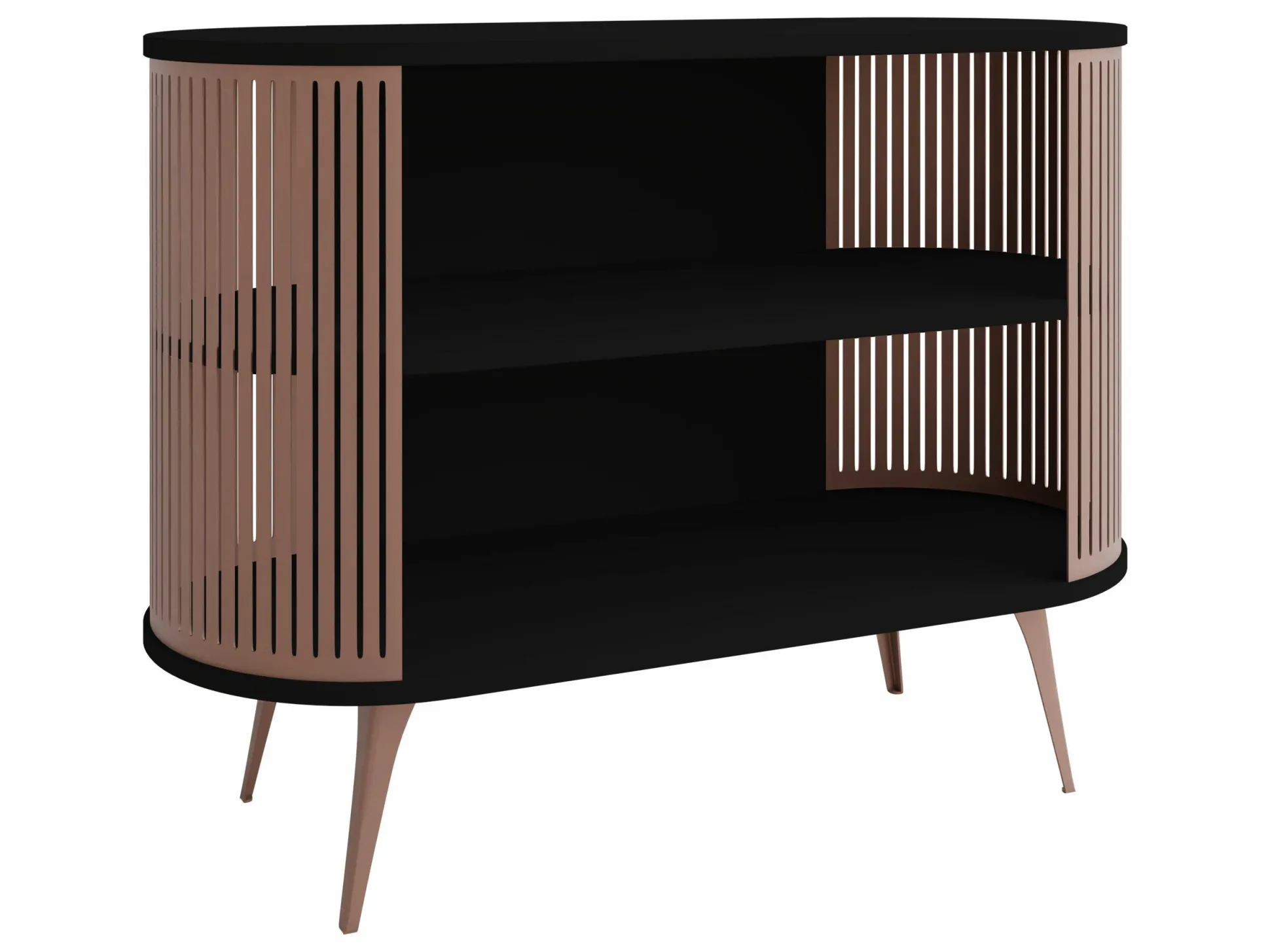 Reol Vitum I (Lyserød + Sort)