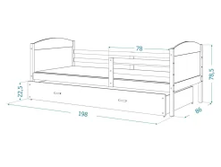 Seng Aurora 128 (Hvid)