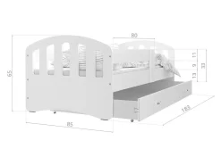 Seng Aurora 134 (Hvid)