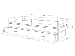 Seng Aurora 125 (Hvid)