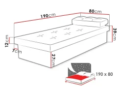 Seng Dover 100 (Hvid)