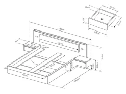 Seng Evarenoi 103 Med sengeborde