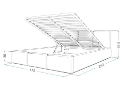 Seng Fairfield 109 (Fløde)
