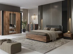 Seng Felelie 104 (Mørk flagstaf eg + Kobber)