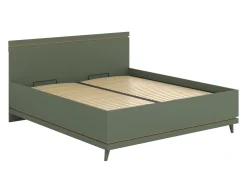 Seng Fertalu 107 (Grøn + Egetræ)