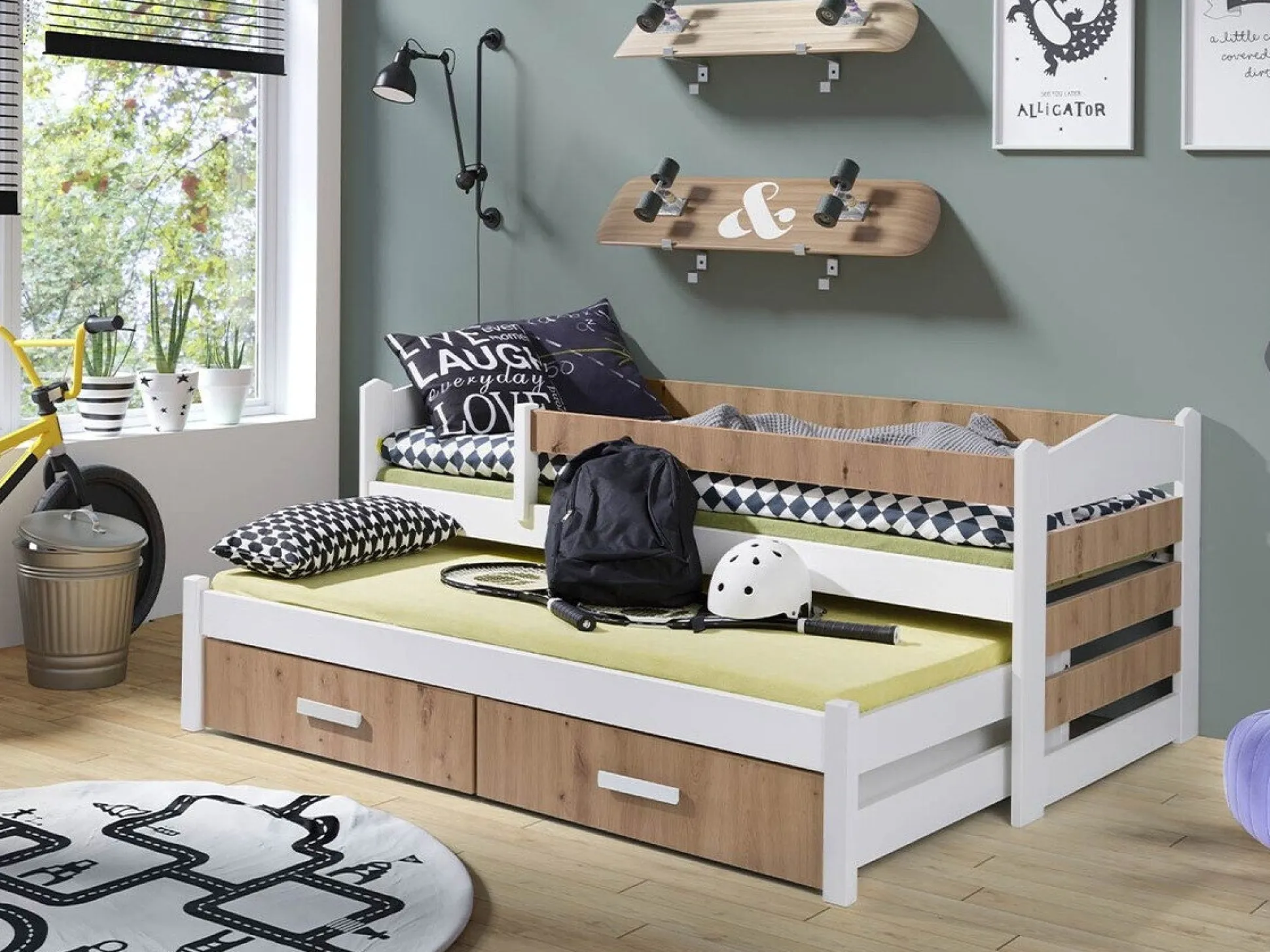 Seng Henderson 139 (Hvid + Artisan eg)