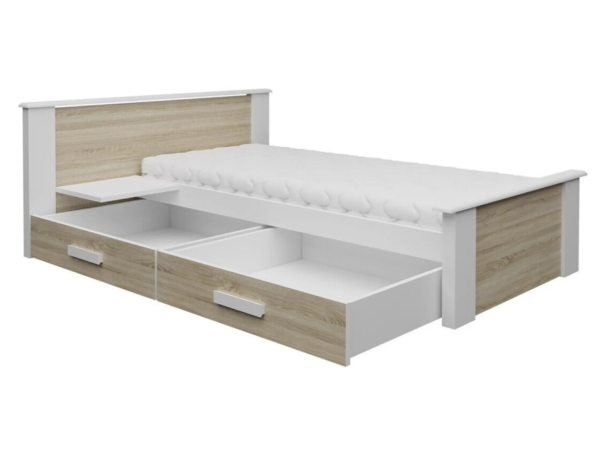 Seng Henderson 118 (Hvid + Blå)