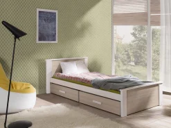 Seng Henderson 116 (Hvid + Sonoma eg)