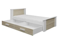 Seng Henderson 115 (Hvid + Sonoma eg)