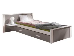 Seng Henderson 117 (Hvid + Trøffel)