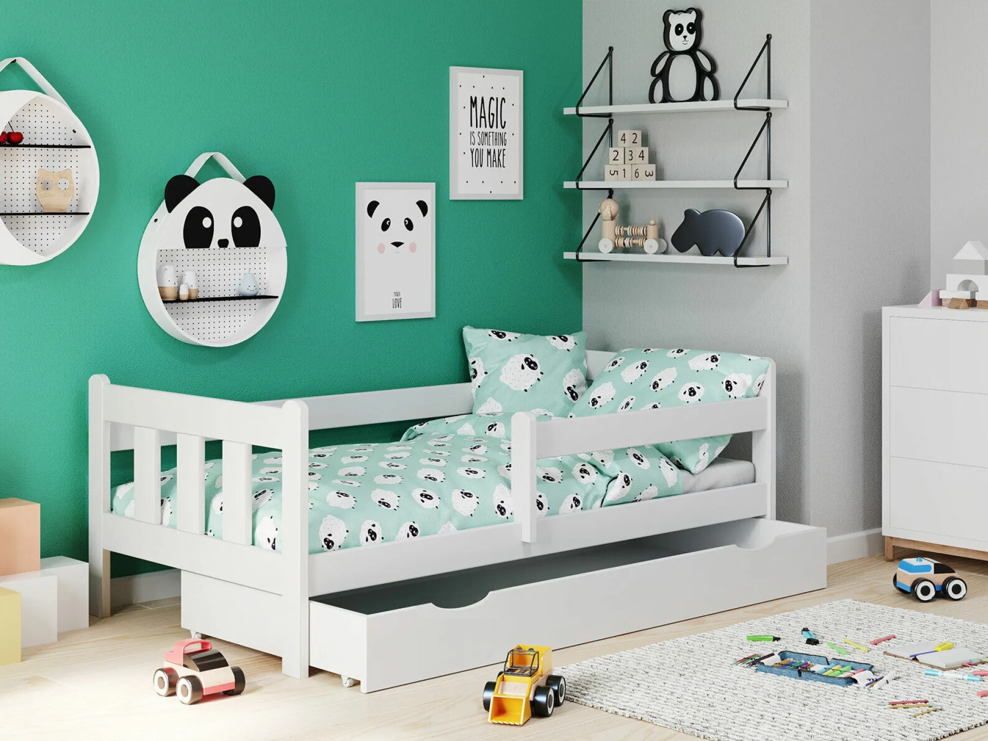 Seng Houston 889 (Hvid)