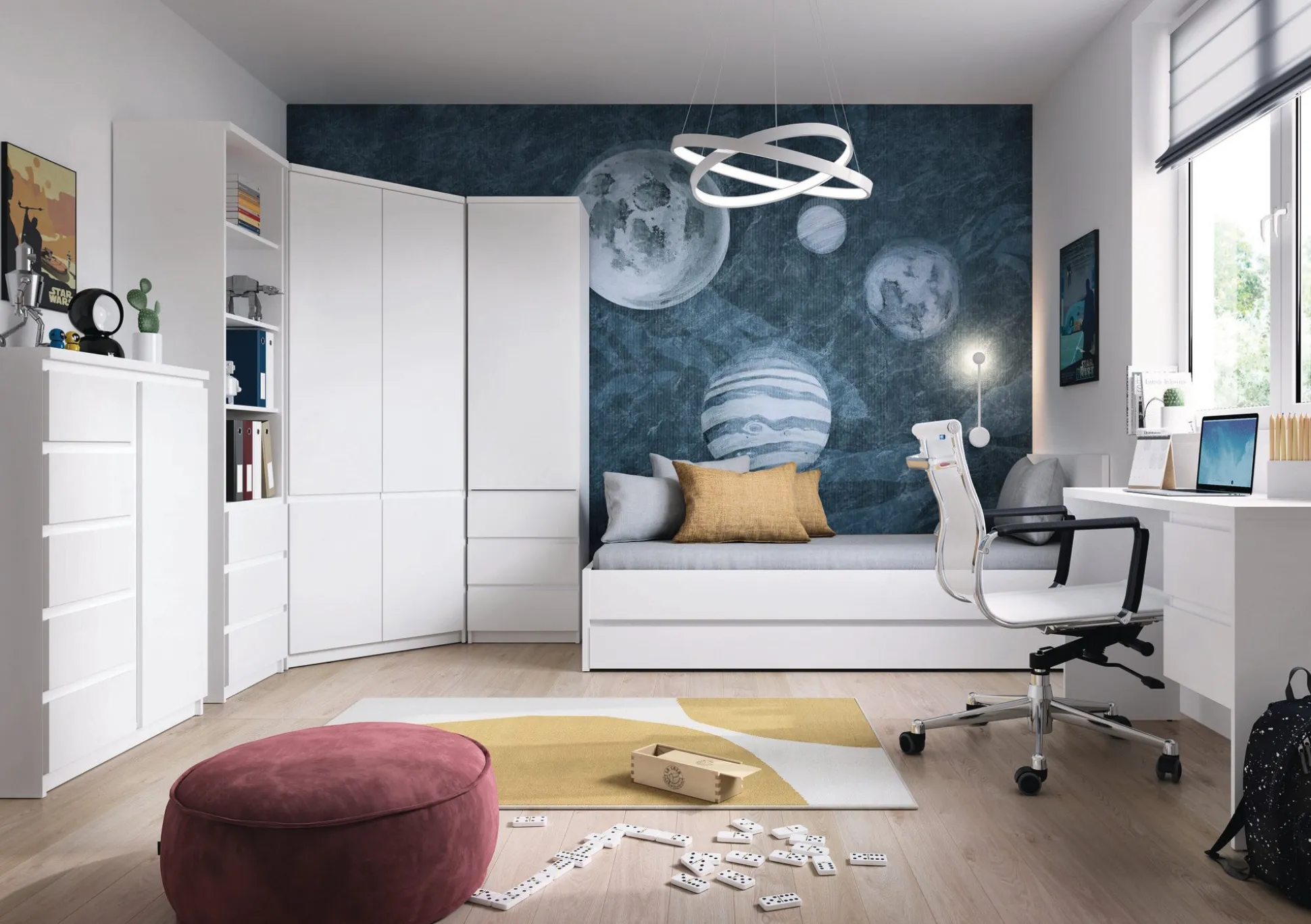 Seng Merfere 107 (Hvid)