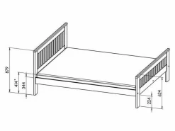 Seng Ogden 162 (Hvid)
