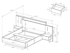 Seng Tororli 106 Med sengeborde
