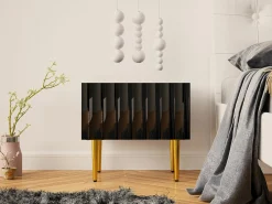 Sengebord Amplexal (Blank sort + Sort)