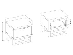 Sengebord Avicavu 116