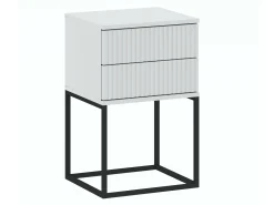 Sengebord Bristol 195 (Hvid)