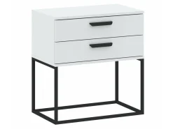 Sengebord Bristol 194 (Hvid)