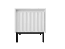 Sengebord Comfivo Delruva (Hvid)