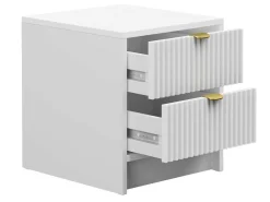 Sengebord Comfivo Papilio (Hvid)