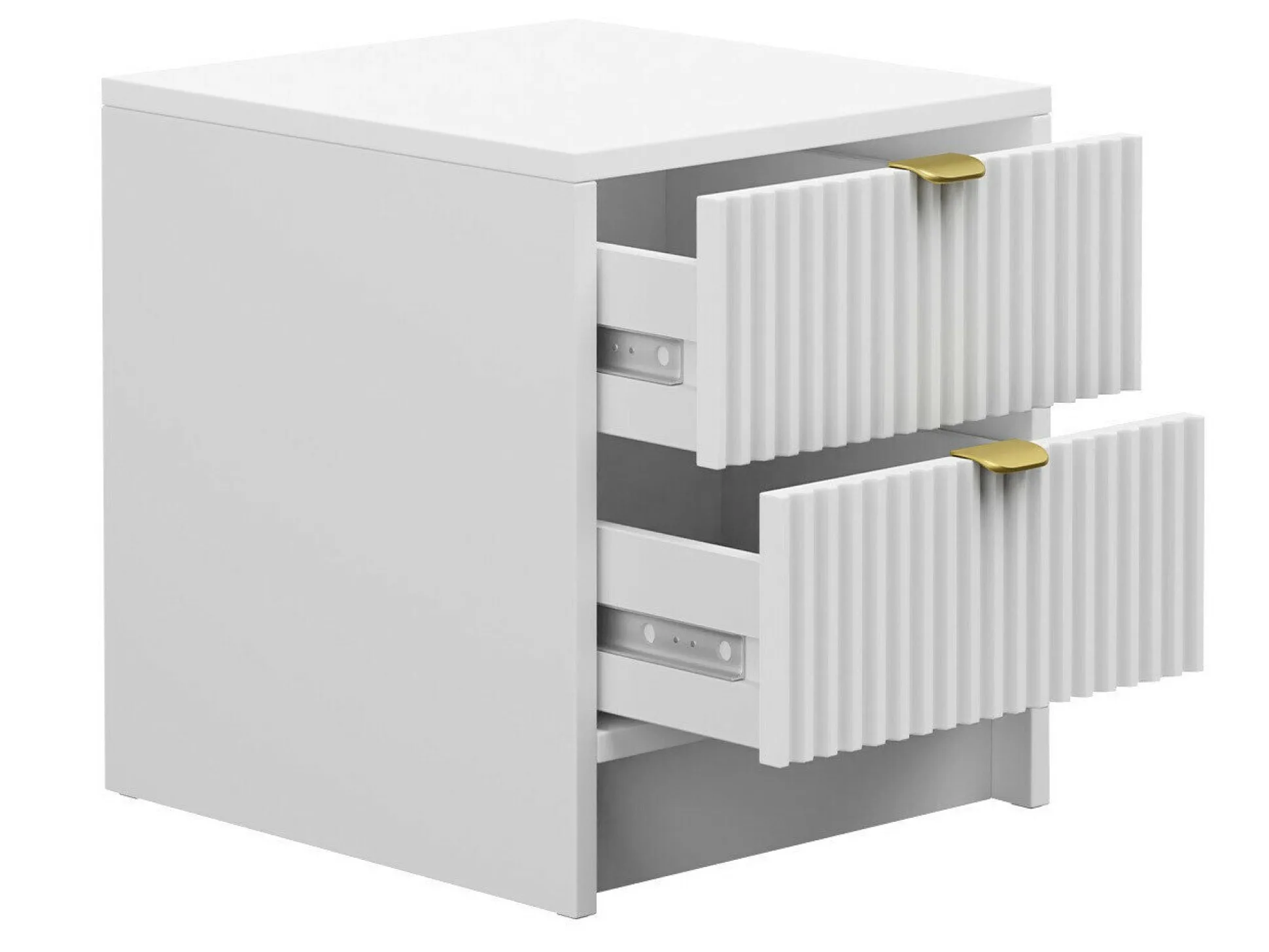 Sengebord Comfivo Papilio (Hvid)