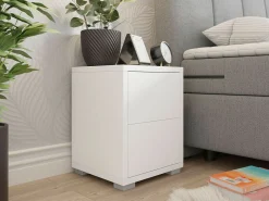 Sengebord Comfivo Tutela (Hvid)