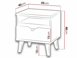 Sengebord Etrmoru 131