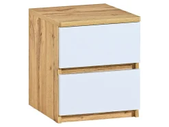 Sengebord Evaropha 109 (Wotan eg + Hvid)