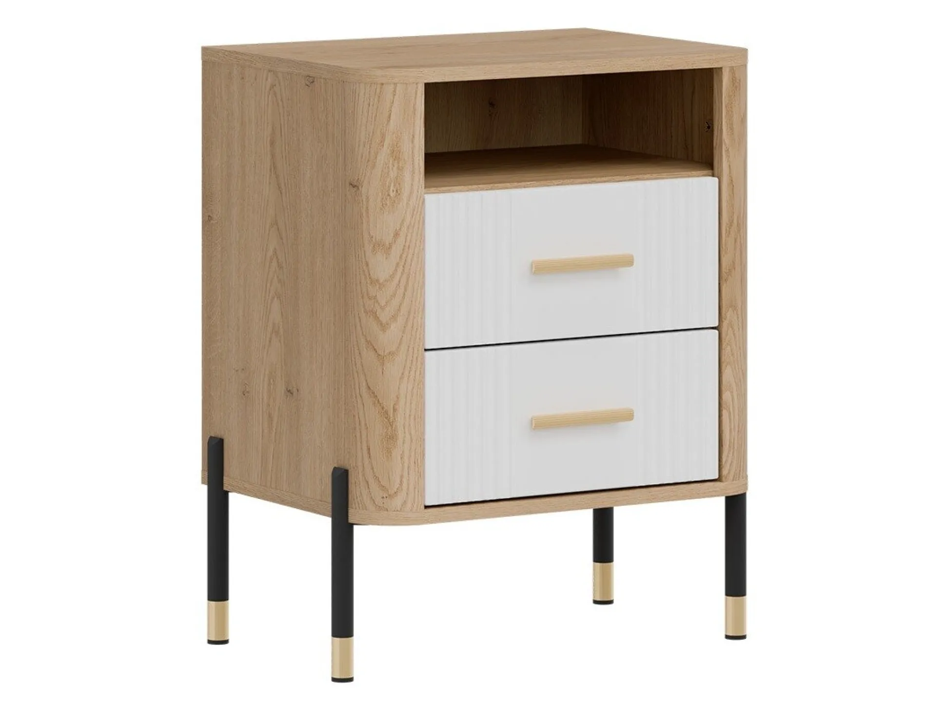 Sengebord Flosora 142 (Hvid)