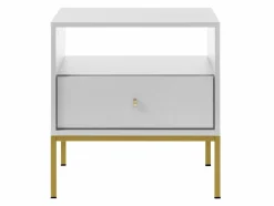 Sengebord Formis (Hvid)