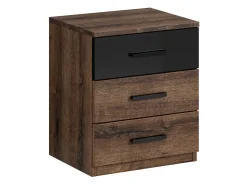 Sengebord Levruvu 107 (Kloster eg + Sort)