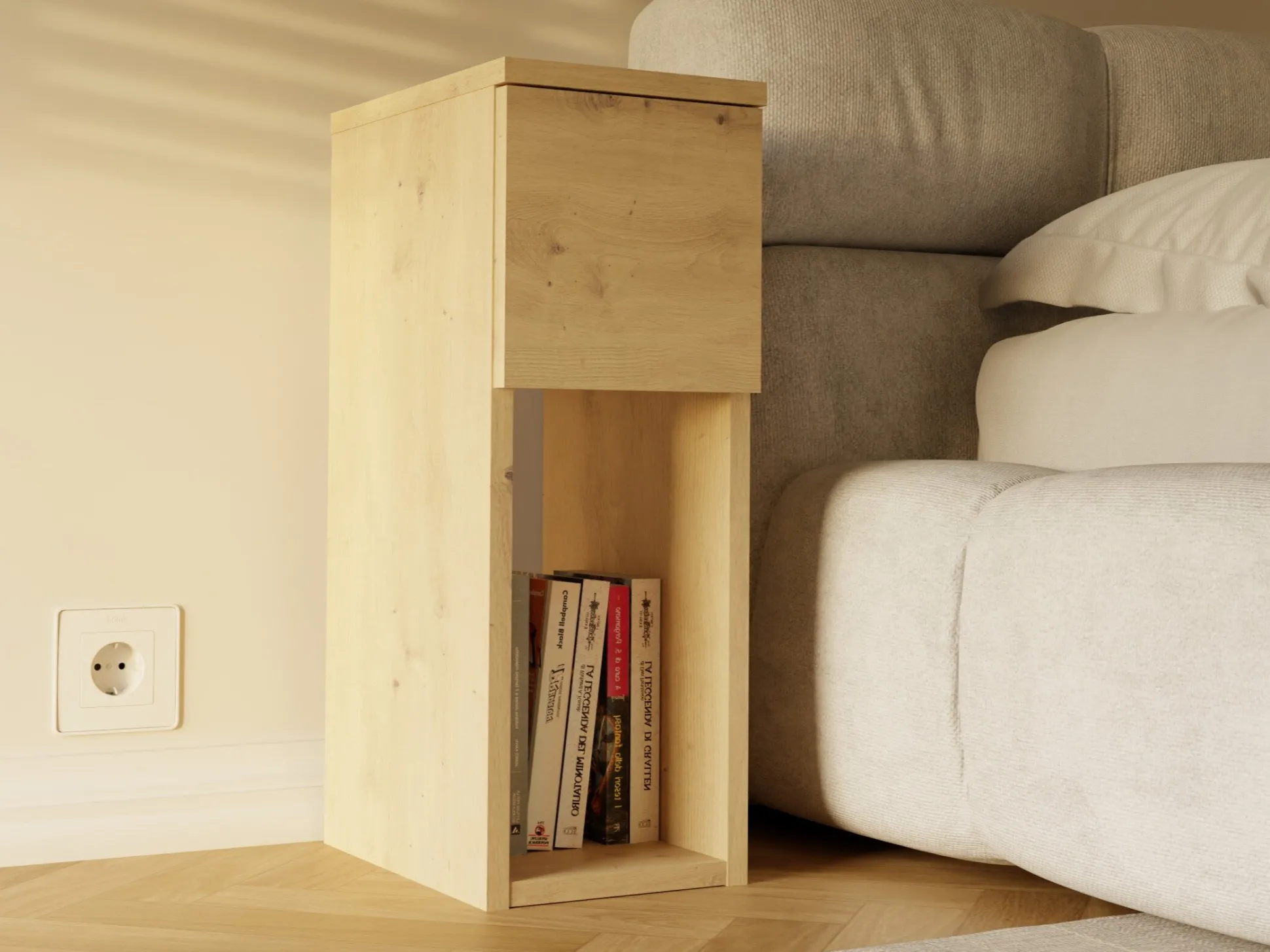 Sengebord Mandeville 304 (Artisan eg)