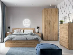 Sengebord Merfere 102 (Egetræ)