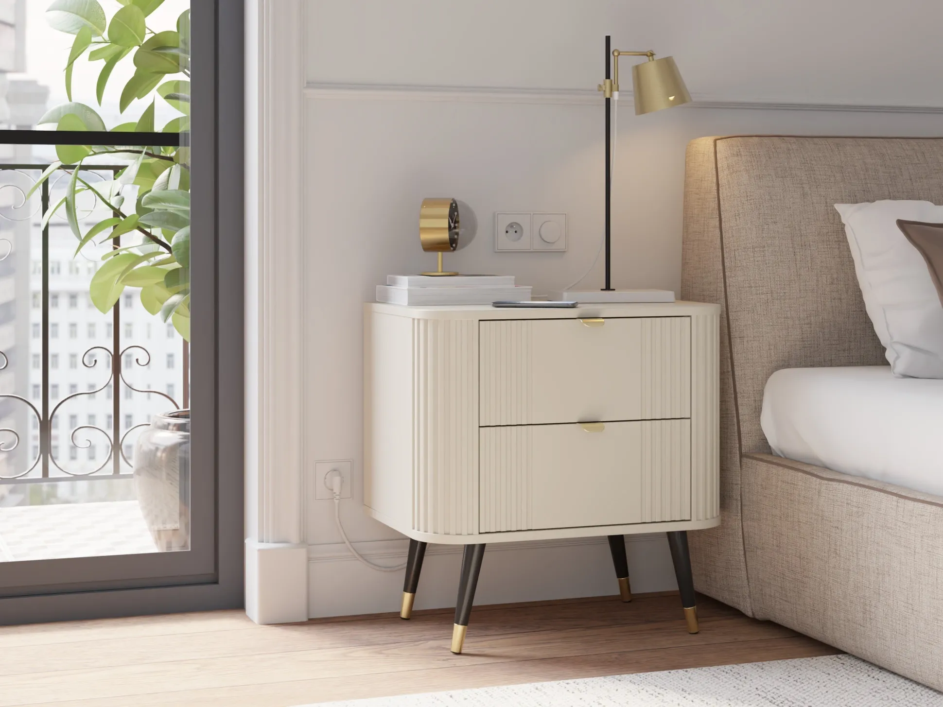 Sengebord Mormone 104