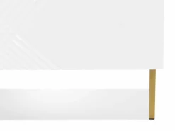 Sengebord Natar (Hvid + Glansfuld hvid)