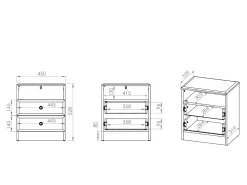 Sengebord Romlevo 103