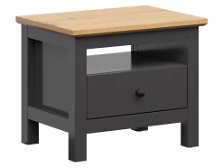 Sengebord Sordoro 100 (Grafit + Artisan eg)